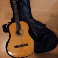 Chitarra Classica con custodia e piedistallo