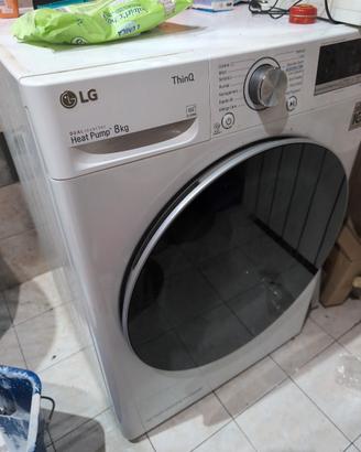 Asciugatrice lg 8kg  serie v9 dual inverter 