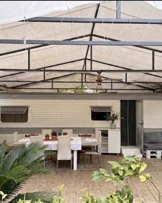 Casa mobile in campeggio