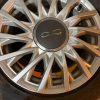 Cerchi in lega 15 pollici fiat 500 restyling