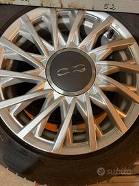 Cerchi in lega 15 pollici fiat 500 restyling