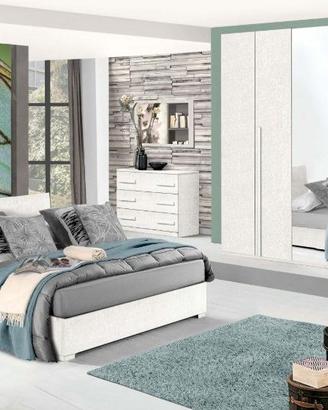 Camera matrimoniale - armadio - letto - comò