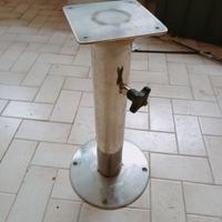 supporto telescopico in acciaio inox 