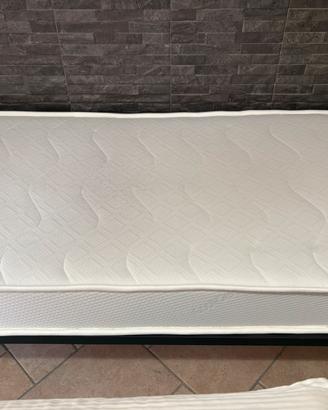 Rete ortopedica + materasso  singolo 80x190