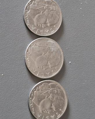 3 monete non comuni 20 cent Vittorio Emanuele III 