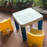 Tavolo per bambini di plastica