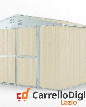 Box struttura lamiera Acciaio 327x307cm avorio