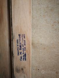 Quadro olio su tela autore Matteucci D