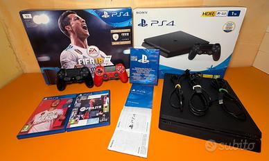 PlayStation 4 Slim - 1 Tb + Fifa 20 e Fifa 21