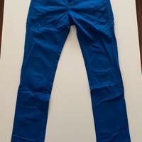 Pantalone fustagna donna blu Fornarina tg.32 (46)