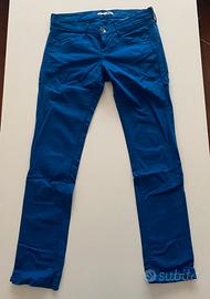 Pantalone fustagna donna blu Fornarina tg.32 (46)
