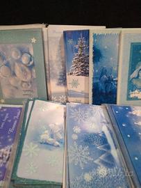 Set di 70 biglietti assortiti Auguri Natale