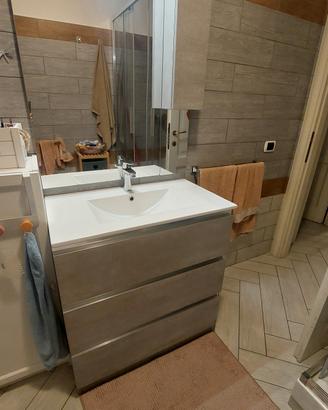 mobile bagno + specchio