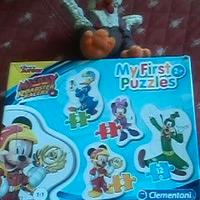 Puzzle Disney + 2 Giochi maxiCARTE x anni 2 in su
