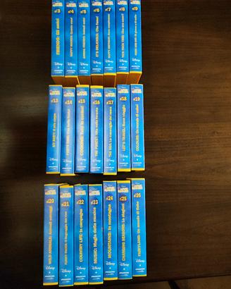Collezione video cassette originali Disney 