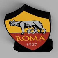 Lampada 3D della Roma con LED - Eleganza e Stile