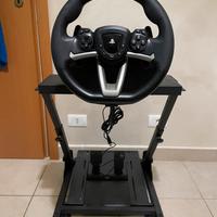 Volante + supporto + pedali + Gran Turismo 7 PS5