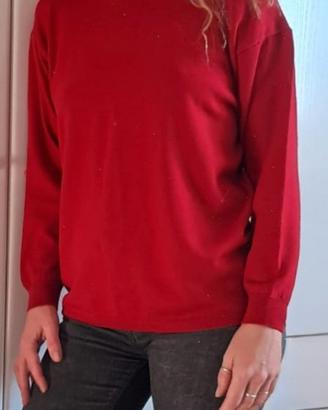 Maglione vintage in lana merinos