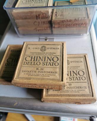 vintage tavolette inzuccherate chinino