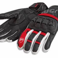 Guanti Ducati Sport C4 - NERO/BIANCO/ROSSO