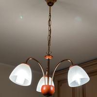 Lampadario a tre bracci