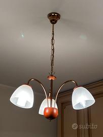 Lampadario a tre bracci