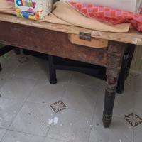vecchio tavolo madia