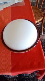 Plafoniera da bagno in vetro