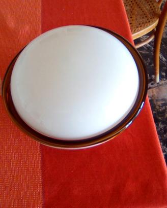 Plafoniera da bagno in vetro