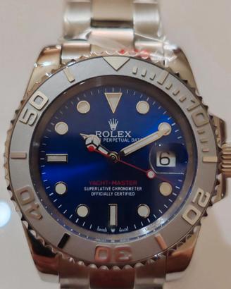 Yacht-Master  con quadrante blu "Ricondizionato'