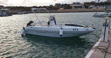 Barca open 5,5 Aquabat Samoa con Mercury Pro 40
