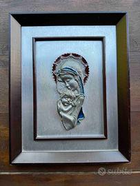 Madonna in peltro, quadretto