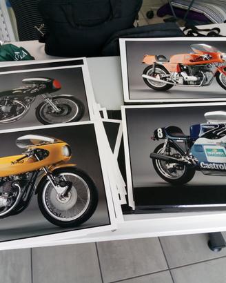 Tavole fotografiche Motociclistiche Harley-Norton-