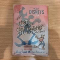Targa Disney vintage Goofy The Art of Self defense