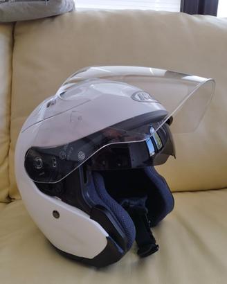 Casco Jet HJC FG-JET Bianco lucido – Taglia S (56)
