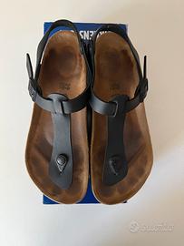 Birkenstock Kairo 39 in cuoio nero