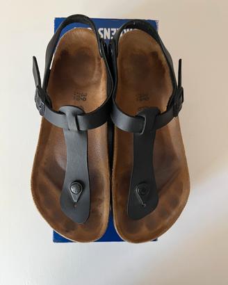 Birkenstock Kairo 39 in cuoio nero