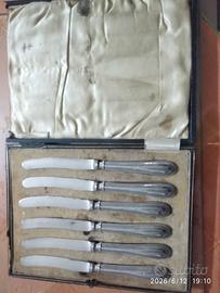 set posate argento 925
