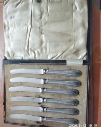 set posate argento 925