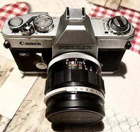 FOTOCAMERA CANON PELLIX QL CON FL 55 FL f 1.2