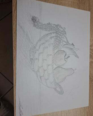 disegno con frutti autunnali