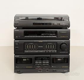 SONY - Stereo HST-D501 + Giradischi PS-LX62