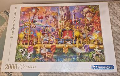 Puzzle Clementoni 2000 pezzi Circo Magico-Completo