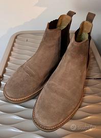 Stivaletti Chelsea Scarpe Camoscio 41 Zign