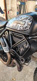 Para motore  bull bar ducati scrambler 