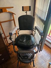 Sedia vintage barbiere