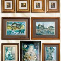 Quadretti vari: Lastre Argentate e Miniature