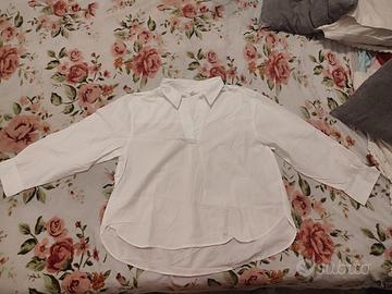 Camicia bianca di lino