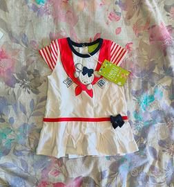 Vestitino jersey coveri bambina 6-9 mesi