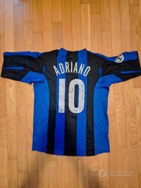 maglia Adriano Inter autografata